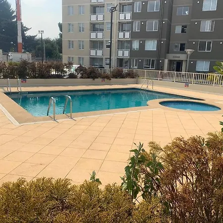 Depto Full Equipado Con Estacionamiento Y Piscina Apartment Temuco Exterior photo
